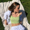 2022 sleeveless print sexy crop tops summer women fashion streetwear outfits camis