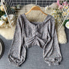 2023 spring summer autumn women casual lady beautiful nice Tops woman female OL womens tops Vq44