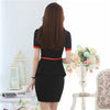 2023 summer professional women's professional suit beautician overalls hotel front desk uniforms stewardess uniforms