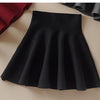 2022 Autumn Mini Skirt Female Sexy Skirt For Girl Lady Korean Short Skater Women Clothing Bottoms Red Black Skirt New