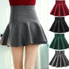 2022 Autumn Mini Skirt Female Sexy Skirt For Girl Lady Korean Short Skater Women Clothing Bottoms Red Black Skirt New