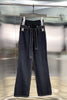 2022 Autumn Women Patchwork High Waist Denim Pants Cowboy Trouse Female Straight Jeans Ddxgz2v 8.19
