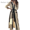 2022 Autumn Winter   Elegant Long Sleeve Round Collar Women Knitting Long Dress