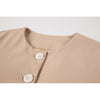 2022 Autumn Women Suit Design Sense Strappy Bow Loose Temperament Versatile Short Halter Long Sleeve Jacket