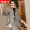 2022 Autumn and Winter Women's Long Sleeve Professional Tailored Suit Formal Trouser Suit Interview Sales Work Clothes A039