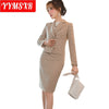 2022 Autumn and Winter Women's Long Sleeve Professional Tailored Suit Formal Trouser Suit Interview Sales Work Clothes A039