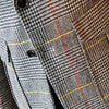 2022 Brand clothing Men's  business suit/Male slim fit plaid Leisure Blazers/Man plaid Jackets Plus size S-3XL