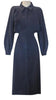 2022 Chic Korea Clothes Fenimine Vestidos Women Long Sleeve Elegant Office Lady Vintage Solid Shirt Dress