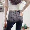 2022 High-waist Women's Jeans France Brands Slim High-profile Pencil Pants Stretch Skinny Pants Casual Trousers
