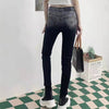2022 High-waist Women's Jeans France Brands Slim High-profile Pencil Pants Stretch Skinny Pants Casual Trousers