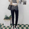 2022 High-waist Women's Jeans France Brands Slim High-profile Pencil Pants Stretch Skinny Pants Casual Trousers