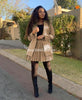 2023 Women Blazer And Pleated Skirt Set Long Sleeve Office Lady Solid Color Two Piece Suit Business Plus Size 3XL