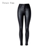2022 Women Jeans,fitting High Waist slim Skinny woman Jeans,Faux leather jeans,stretch Female jeans,pencil pants C1075