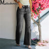 2022 High Waist Loose Jeans For Women Comfortable Casual Straight Leg Baggy Pants Mom Jeans Washed Boyfriend Jeans New