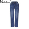 2022 High Waist Loose Jeans For Women Comfortable Casual Straight Leg Baggy Pants Mom Jeans Washed Boyfriend Jeans New