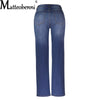 2022 High Waist Loose Jeans For Women Comfortable Casual Straight Leg Baggy Pants Mom Jeans Washed Boyfriend Jeans New