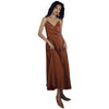 2022 Island Holiday Beach skirt women's summer acetate Satin cross thin shoulder strap sexy open back suspender skirt Fairy