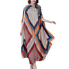 2022 Loose Casual Print Mulberry Silk Maxi Dress Spring Summer Vintage 4XL Plus Size Dress Elegant Women Bodycon Party Vestidos