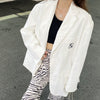 2023 Autumn  Women Overcoat Loose Solid Color Men Coat Cotton Casual Elegant Unisex Outwear T493
