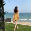 2022  Bali Seaside Holiday Beach Short Slip Ins Small Slimming Dress
