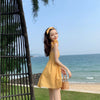 2022  Bali Seaside Holiday Beach Short Slip Ins Small Slimming Dress