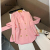 2023 Black Pink White Coat Jacket Autumn Spring Sexy Evening Party Bodycon  Womens Clothing