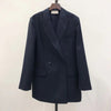 2023 Double-breasted Lapel Profile Suit Women Worsted Wool Loose Suit Jacket