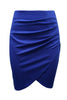 2022 Skirt Split Vintage Mini Bodycon High Waist Women Pencil Skirt Solid Elegant Lady Ol Office Skirts For Female Xs-Xxl