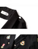 2022 Spring Paragraph Badge Long Sleeve Suit Female Plus Size Loose Casual Women Blazers Suit Jacket Female Long Z271