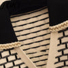 2023 Sweetwear Two Piece Sets Women Geometric Patterns Knitting Cardigans Sweater + Elastic Wide Leg Long Pants Suits Lady