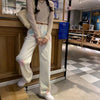 2022 White Jeans Women Chic Vintage Harajuku Womens Denim Trousers Straight Pants Boyfriend Ladies Jean