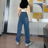 2022 Woman Jeans For Women High Waist Clothes Wide Leg Denim Clothing Blue Streetwear Harajuku Straight Pants