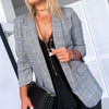 2023 Women's All-match Blazer Casual Solid Color Lapel Loose Blazer Temperament Office Women Wm*