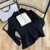 2022 Women's Black Notched Collar Patchwork Blazer Full Sleeve Tops Slim Fit Ruffled Metal Buttons Short Suits Y1373