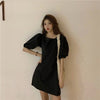 2022  Women's Summer Clothing Design Sense Niche Sweet Gentle First Love French Waist-Tight Slimming Dress