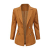 2023 Designer Blazer Jacket Women's Shawl Collar Double Breasted Lion Buttons Slim Fitting Blazer