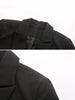 2023 Designer Blazer Jacket Women's Shawl Collar Double Breasted Lion Buttons Slim Fitting Blazer