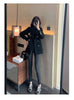 2022 Spring And Autumn Retro Suit Women Blazers Black Female Net Red Coat