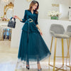 2022 Spring Autumn Women Casual Solid Plus Size Suit Lady Button Blazer Pleated Mesh Skirt Two Piece Set Female Elegant Set L806