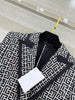 2022 Spring Women   Prints Doubel Breasted Blazer Jacket Ladies Coat Overcoat Rmsx 3.04