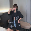 2022 Spring Summer  White Women Blazer Short Sleeve Thin Suit Jacket Plus Size Graffiti 2022 Ladies Tops Oversized Coats