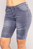 2022 Summer Women's short jeans casual stretch denim shorts knee length Biker jeans S-2XL Drop shipping