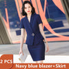2022 Summer Two Piece Set Women Suits Short Sleeve Blazer And Mini Skirt Elegant High Chic Lady 2 Piece Set Women blazer