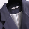 2023 Temperament Autumn Slim Suit Pleated Skirt Two-piece Suit Spring And Autumn Plus Size Women's Clothing Solid