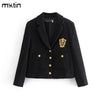 2022 Women Autumn Single Breasted Blazers And Jackets Work Office Lady Suit Business England Style Female Blazer Coat