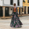 2023 Women Sexy Print Slim Backless Maxi Dress Lady Casual Holiday Summer Dresses