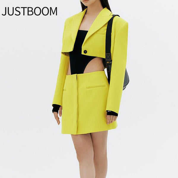 2023 Women's Blazer Jacket ZA Brand Designer Green Short Petite Blazer Dress Cropped Oversized Suit Autumn Belted Lined