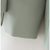 2022 Women's Blazer Single-breasted  Jacket 2022 Office Ladies Suit Collar Green Casual Pocket Women's Sashes Blazers OL