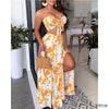 2022 Women's Summer Sexy Bra Slim Dress Two Piece Lace Up Print Set Skirt Suits For Work Women For Blazer Feminino Sale