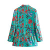 2022 European American classic women's starfish Printed Blazer small suit all-match jacket Chic Lady coat Female Outwear top